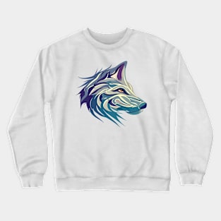 Wolf Animal Freedom World Wildlife Wonder Vector Graphic Crewneck Sweatshirt